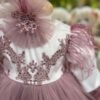 Robe Princesse Bébé Fille Rose – Image 2