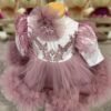 Robe Princesse Bébé Fille Rose – Image 5
