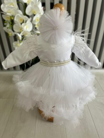 Robe Féérique Bébé Blanche - Image 2