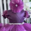 Robe Princesse Bébé Fille Violette – Image 5